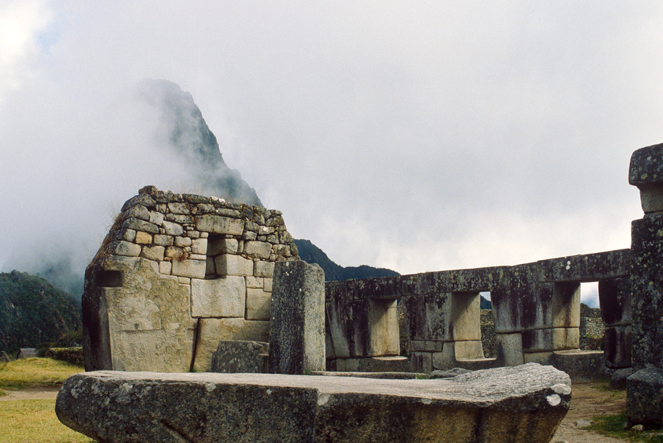 Templo de las tres ventanas, Machu Picchu, Peru