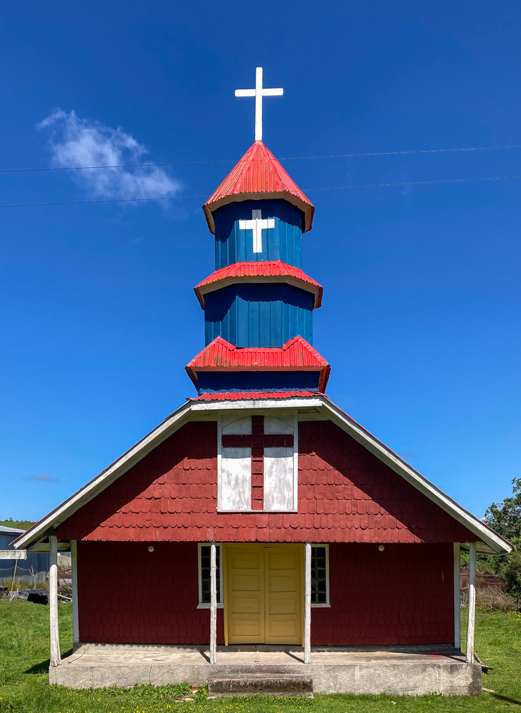 Kirche in Quemchi, Chiloé