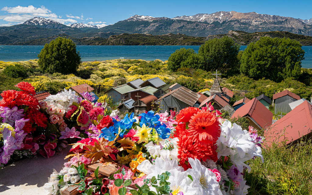 Friedhof in Puerto Rio Tranquilo