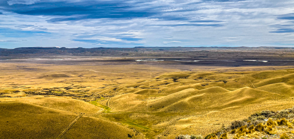 Río Santa Cruz, Ruta 40