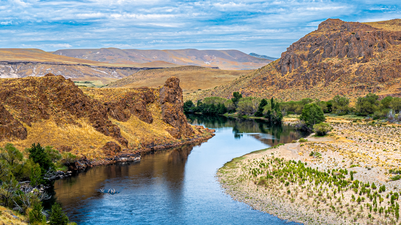 Ruta 234, Río Collón Curá, Argentinien