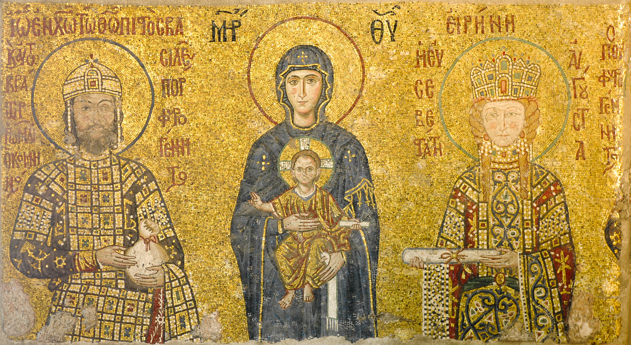 Christliches Mosaik, Hagia Sophia