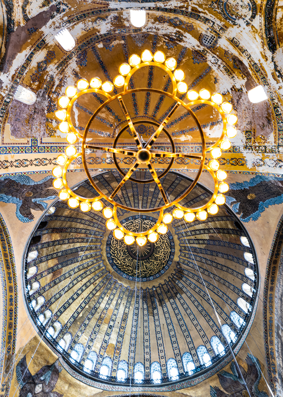 Große Kuppel in der Hagia Sophia