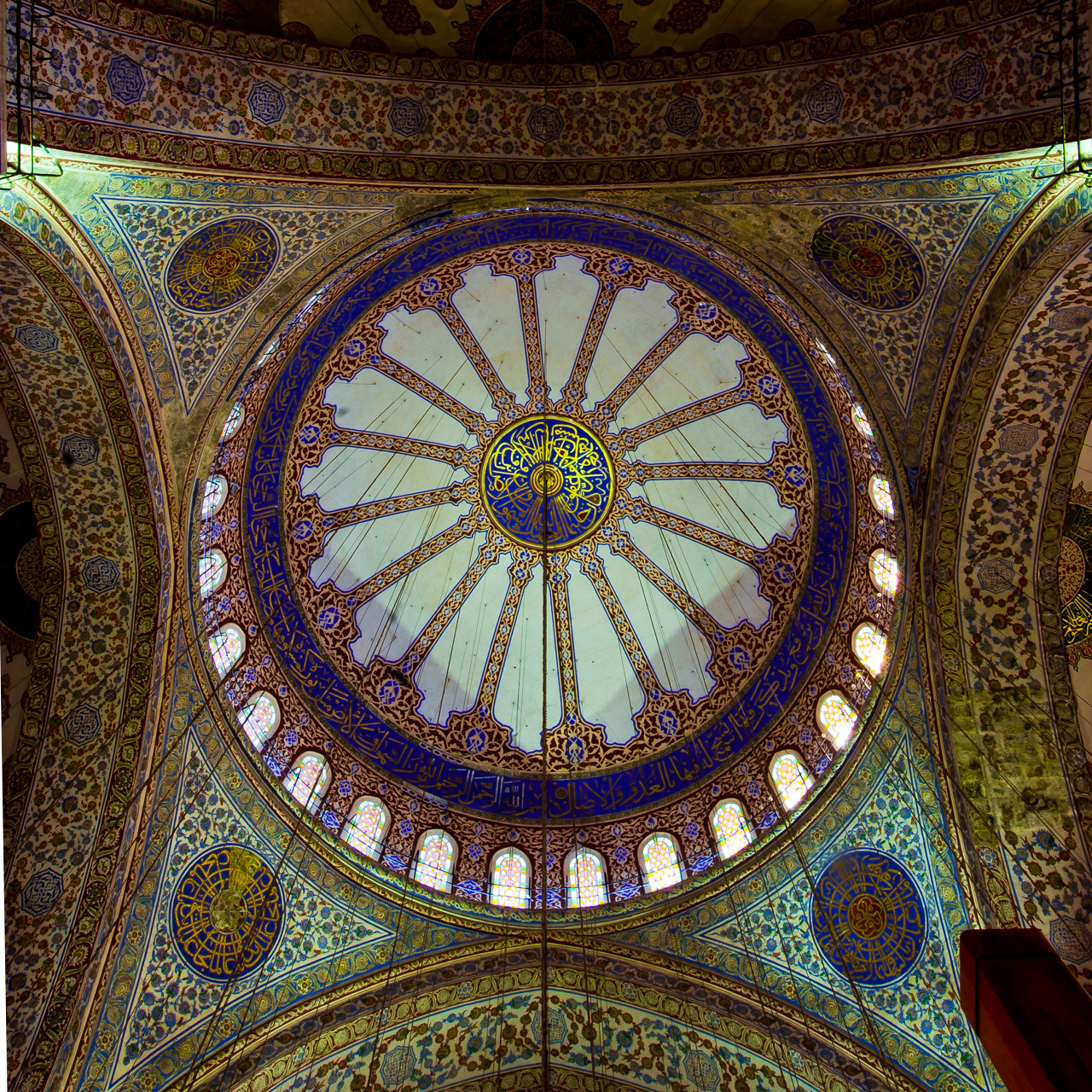 Hauptkuppel, Sultan-Ahmed-Mosque