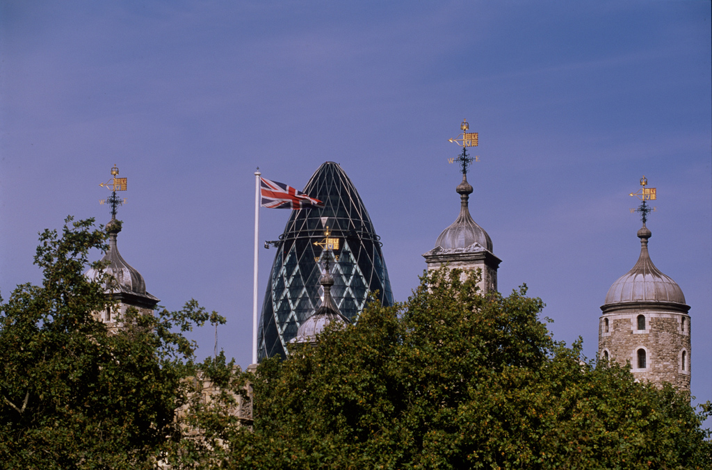 Swiss Re Building with Tower