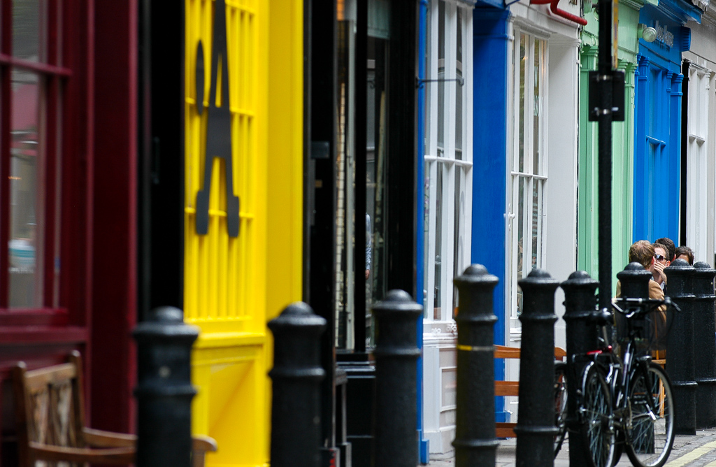 Row of houses near Carnaby Street