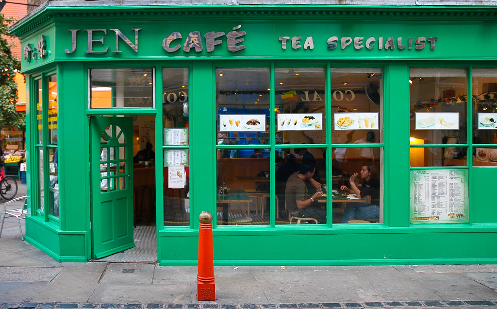 Tea shop in China Town