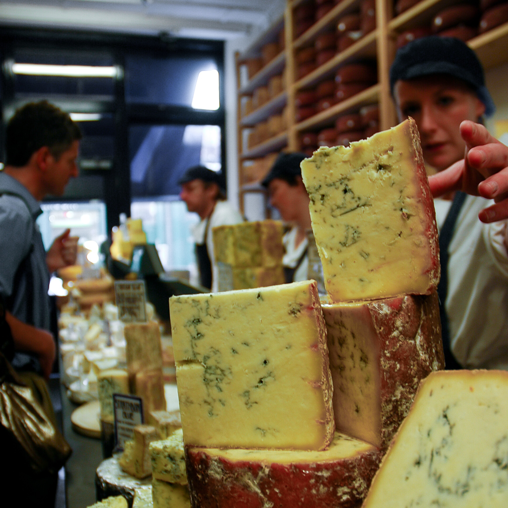 Borough Market, the cheese