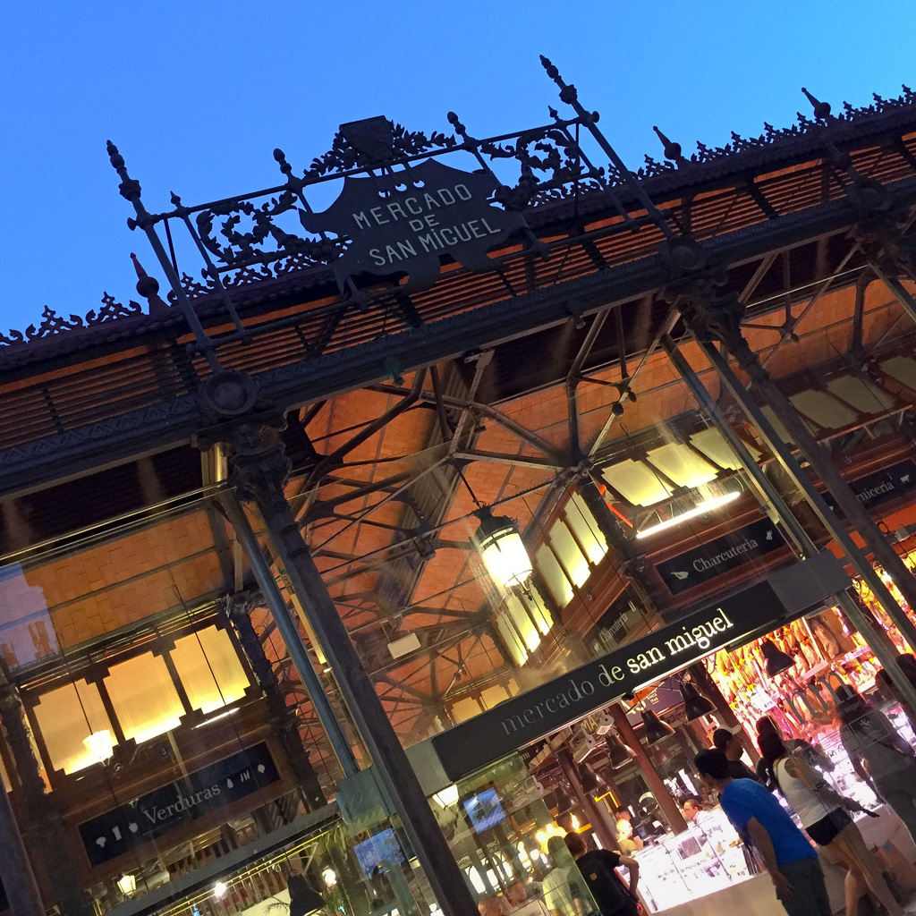 Entrada del Mercado de San Miguel