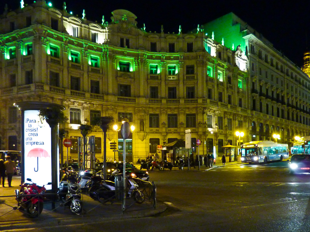 Vida nocturna en Madrid