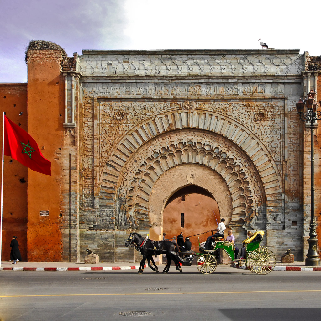 Bab Agnaou باب اكناو Marrakesch, Marokko