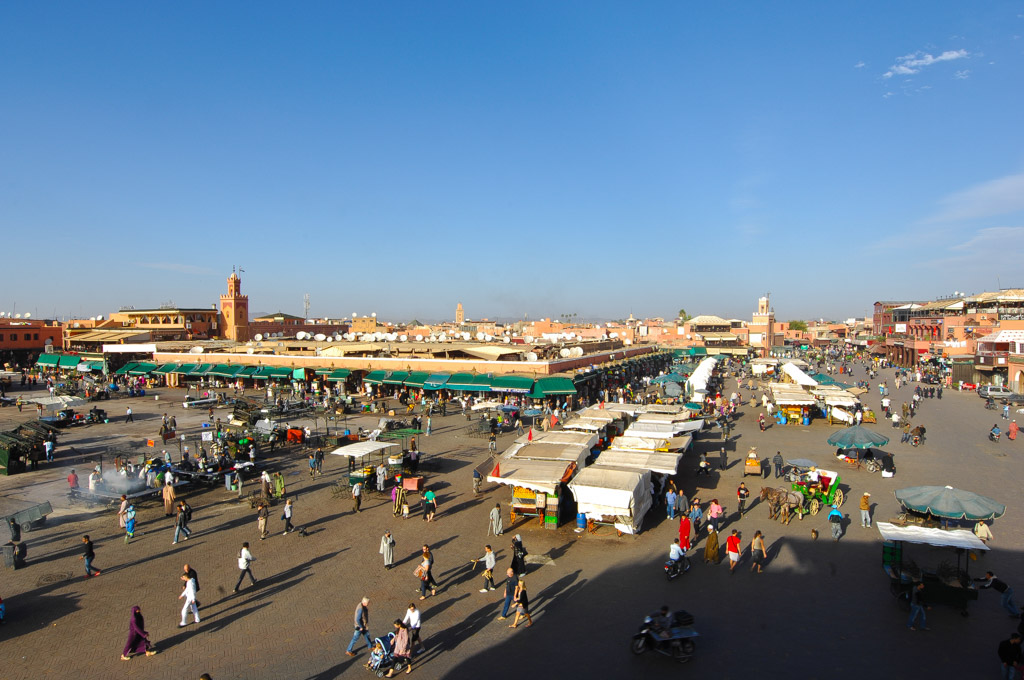 Djemaa el Fna, Marrakesch, Marokko