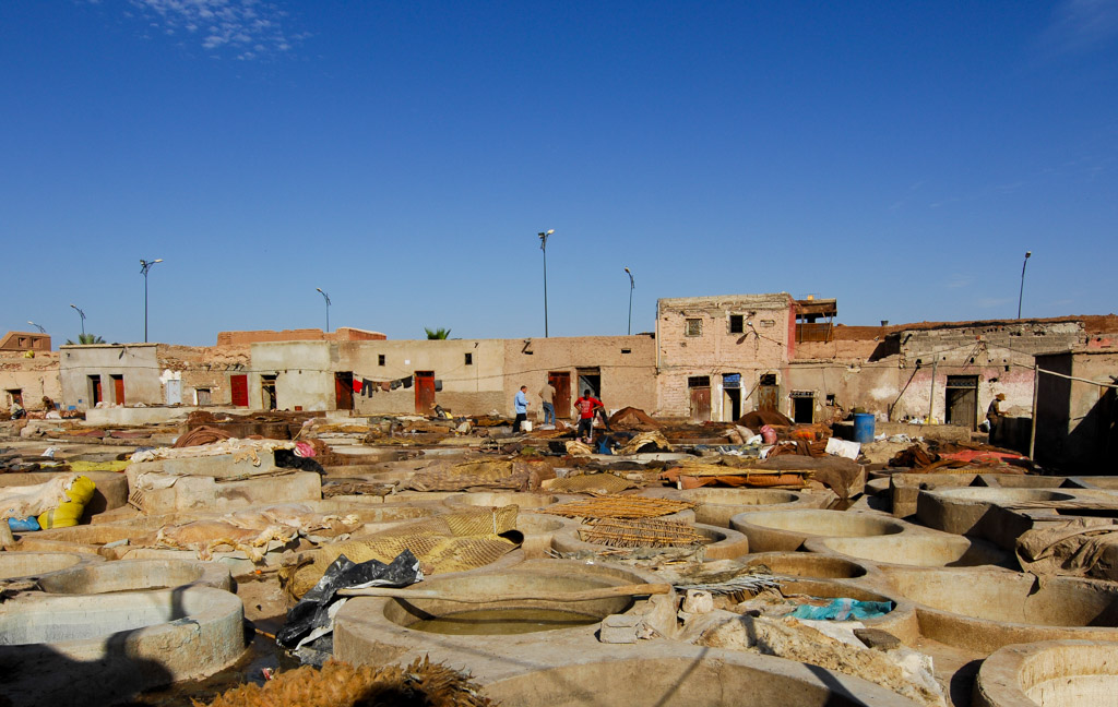 Gerbereien, Marrakesh