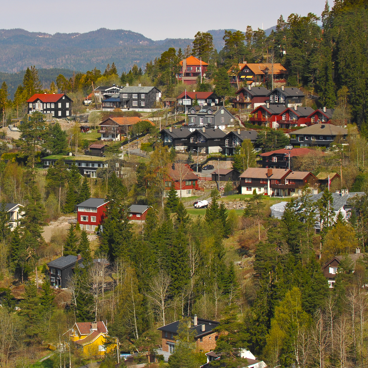 View from the Holmenkollen Jump Tower