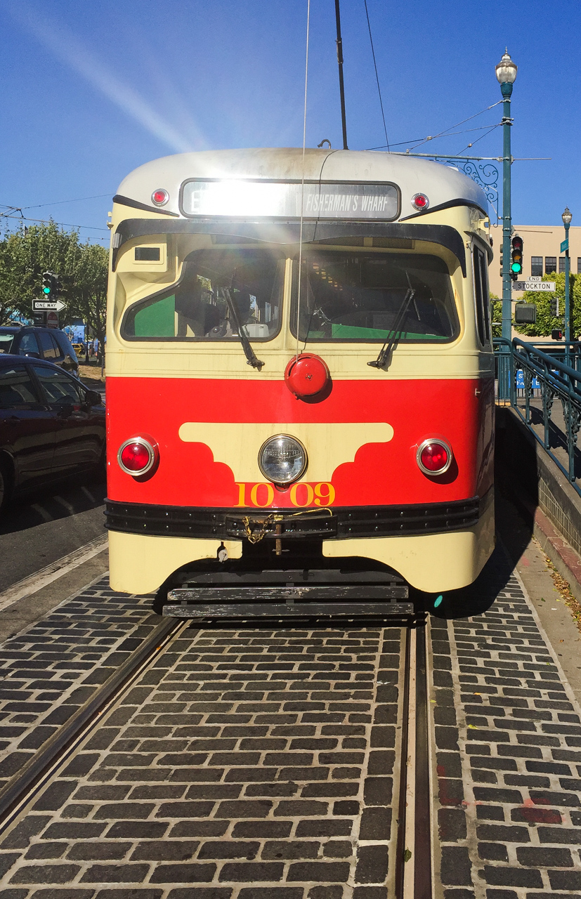 Train to Fisherman's Wharf