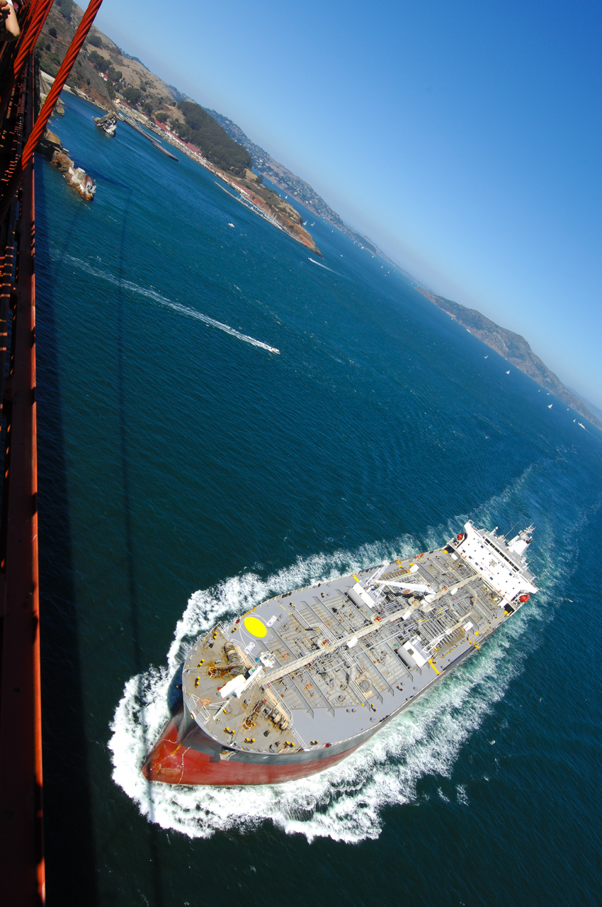 View from Golden Gate Bridge