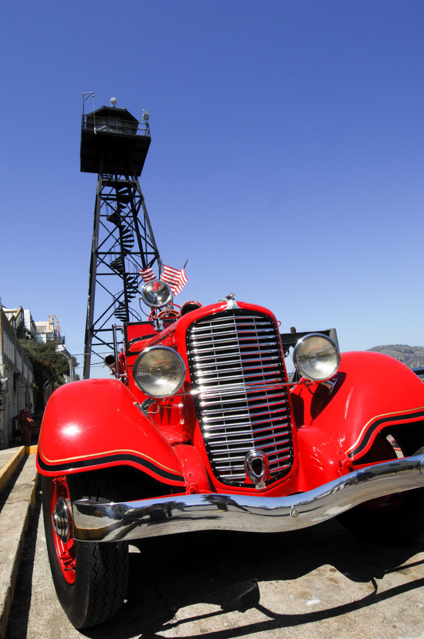 Fire brigade car, Alcatraz