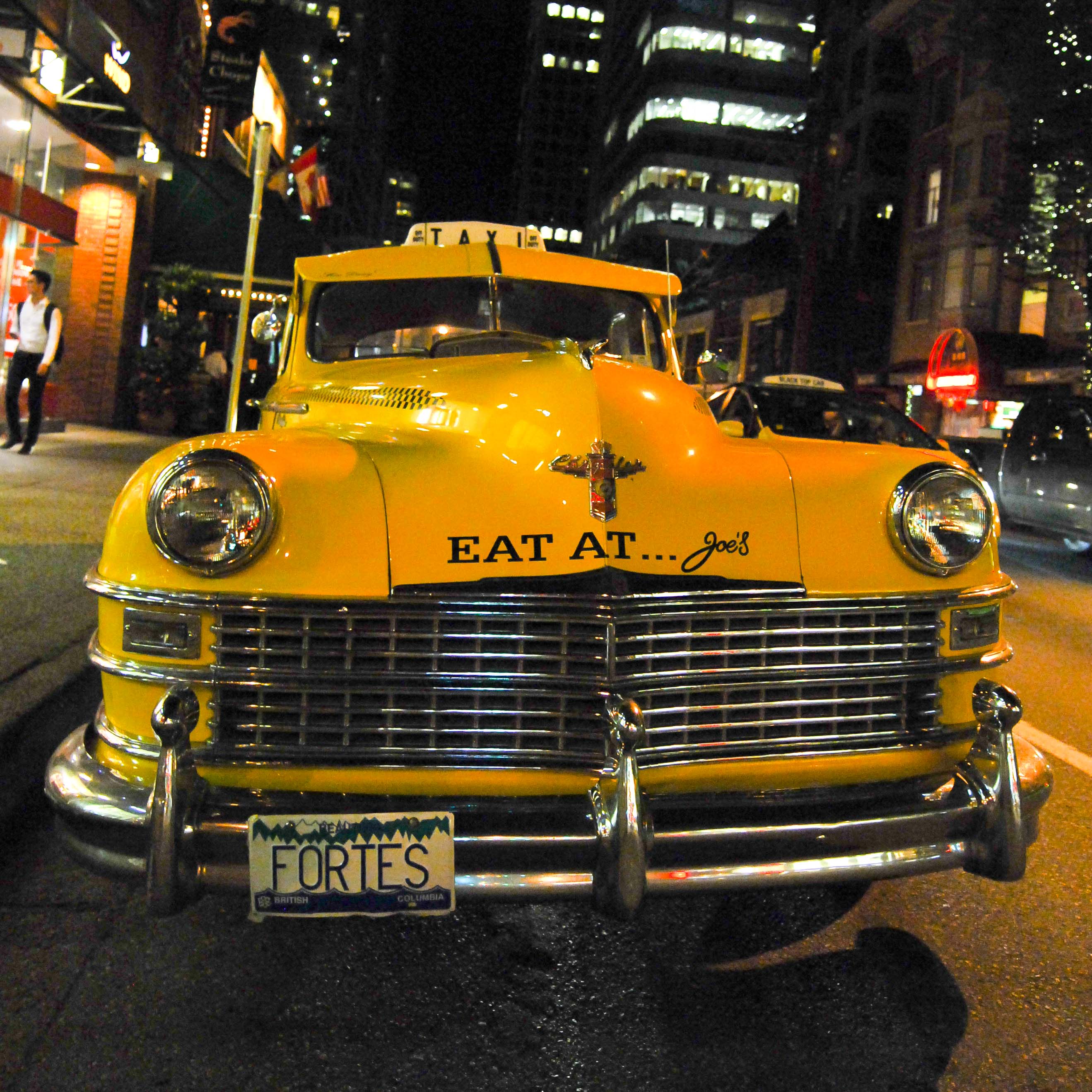 Old Vancouver Taxi