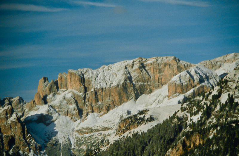 Blick in Richtung Marmolata